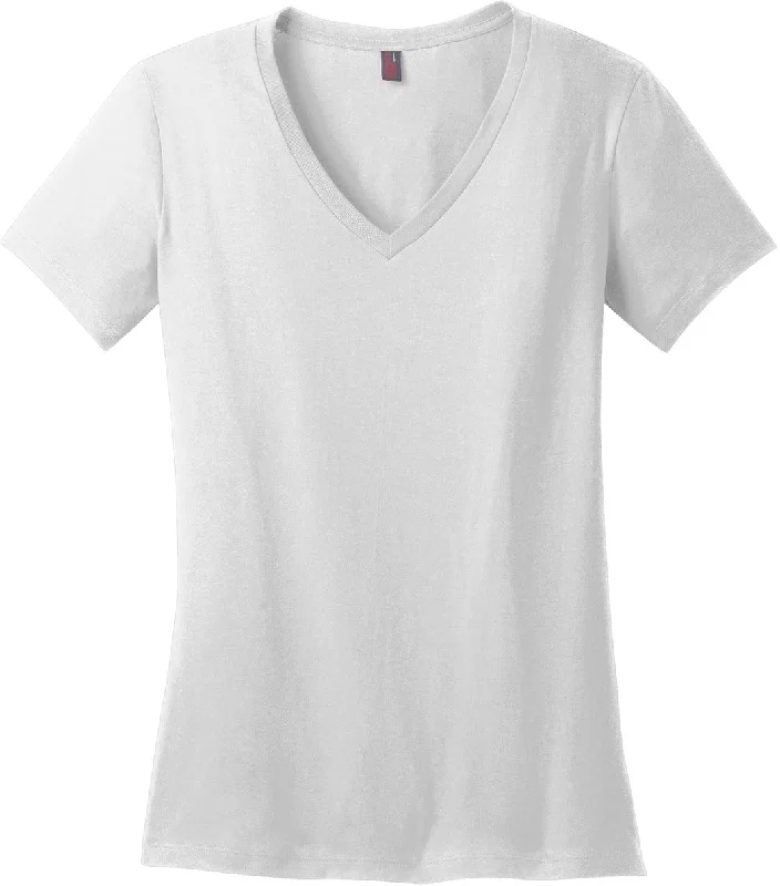 OUTLET-District Ladies Perfect Weight V-Neck Tee