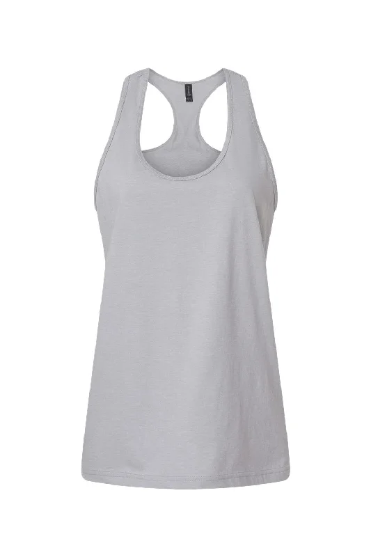 Gildan Womens Softstyle CVC Racerback Tank Top - Cement Grey - NEW