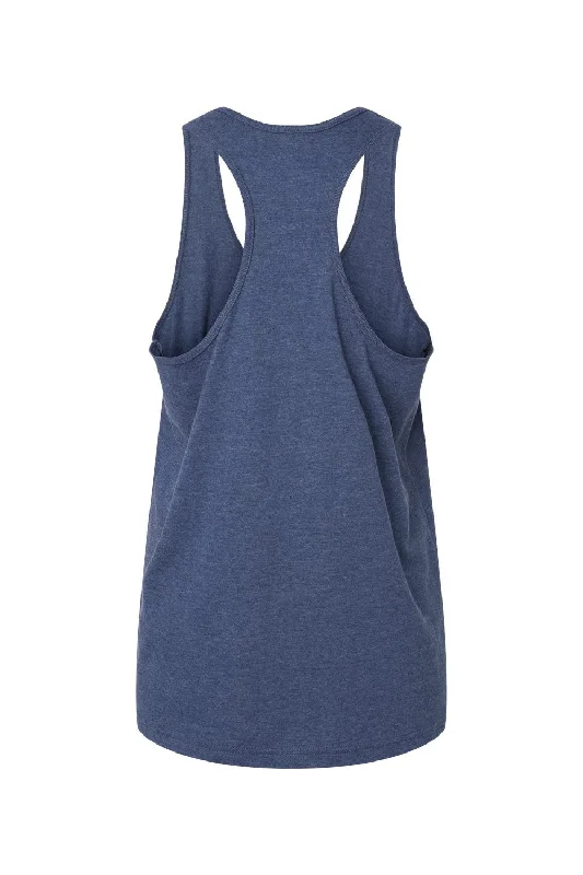 Gildan Womens Softstyle CVC Racerback Tank Top - Navy Blue Mist - NEW