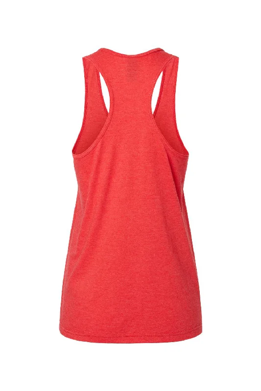 Gildan Womens Softstyle CVC Racerback Tank Top - Red Mist - NEW